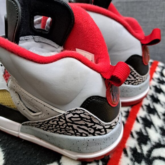 %Size 11.5 Men Nike Air Jordan Spizike Wolf Grey Gym Red / AJ3 main image 10